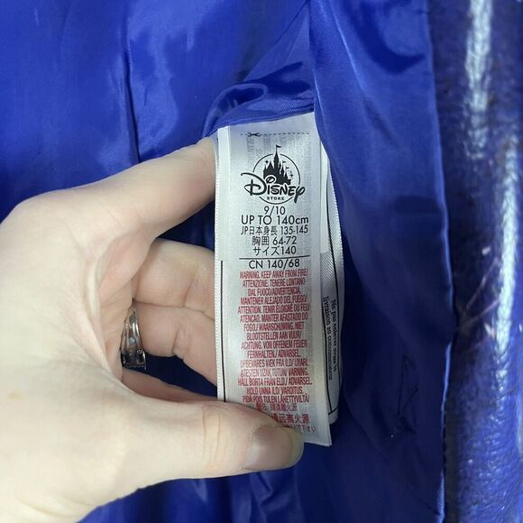 Disney Store Descendants 2 EVIE Deluxe Faux Leather Costume Coat Jacket Sz 9/10 - Picture 4 of 7